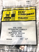 ECG1165, 4.5 Watt Audio IC for Car Radio or CB ~ 10 Pin SIP-HS (NTE1165, BA511A)