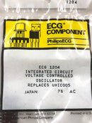 ECG1204, CB Radio VCO Hybrid Module IC ~ 10 Pin SIP (NTE1204, UHIC005)