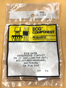 ECG1436, FM IF Amp, Limiter, Detector, AFC, Stereo-Mono Switch IC (NTE1436)