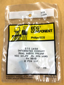 ECG1458, Dual Audio Preamplifier IC ~ 8 Pin SIP (NTE1458)