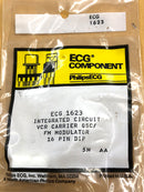 ECG1623, VCR Carrier Oscillator & FM Modulator IC ~ 16 Pin DIP (NTE1623)