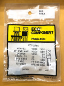ECG186A, NPN Silicon Transistor Medium Power Audio Amplifier ~ TO-202M (NTE186A)