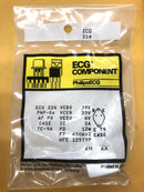 ECG226, 2A@35V PNP Germanium Transistor Audio Power Ampr ~ TO-66/TC-9A (NTE226)