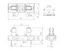F-60-A, Sato Parts Metric (5mm x 20mm) Side Stackable PC Mount Fuse Holder