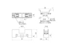 F-700-A, Sato Parts 3AG Fuse Holder ~ Din Rail or Surface Mount