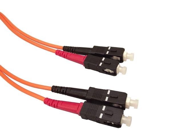 Shaxon FCSCSCF05M, SC to SC 50/125u Multi-Mode Fiber Optic Cable ~ 5 Meters