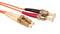 Shaxon FCSTLF05M, ST to LC 50/125u Multi-Mode Fiber Optic Cable ~ 5 Meters