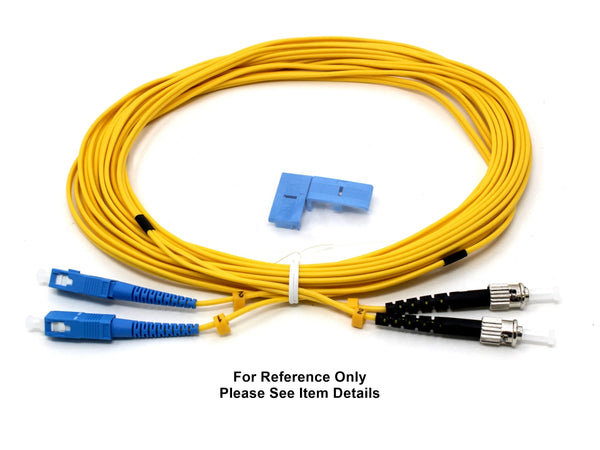 Shaxon FCSTSCS05M, ST to ST 8.3/125u Single-Mode Fiber Optic Cable ~ 5 Meters