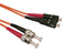 Shaxon FCSTSCF03M, SC to ST 50/125u Multi-Mode Fiber Optic Cable ~ 3 Meters