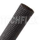 FGN0.38BK-FT, Techflex  Hi-Tem Fibgls Sleeve 1200F Blk 3/8"
