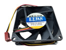 FP-108D/DC-24V-S2-B-3FG, EZ FAN 24V 80mm x 25mm 24V DC Cooling Fan ~ 33 CFM