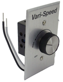 120V 6A Fan Speed Control 1 gang with metal faceplate