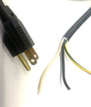 C36, GPW 7 Foot Black 16/3 SJT Black Power Cord 10PACK