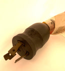 A-1474-020-YW Electricord Cord Adapter: NEMA L5-30P, NEMA 5-20R, 12 AWG Wire Size, 120V AC, 20 A Max. Amps