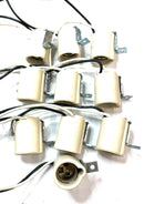 2623-10PK, Leviton E17 Porcelain Intermediate Base Keyless Lamp Holder w/Bracket