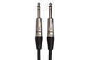 HSS-010, Hosa Pro Balanced Interconnect Cable, REAN 1/4 in TRS to Same, 10ft