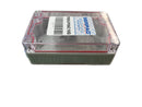 RB53P06C10G, Serco Watertight Plastic Box, 4.72" x 3.15" x 1.59" Grey Bottom/ Clear Top