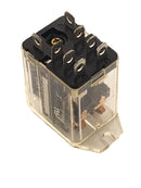 JZX-22FF-2Z-12DC-F, DPDT 24 VDC Coil 10A DPDT Flange Mount Relay (R14-11D10-24F)