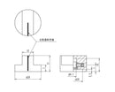 K-2800, Sato Parts 6.0mm Shaft Bar Knob with Indicator Line
