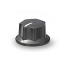 K-2901-EXS, Sato Parts (Extra Small) 6.0mm Shaft Fluted Knob with Indicator Line