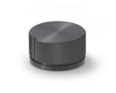 K-59-S-B, Sato Parts 6.0mm Shaft 23mm Small Black Splined Body Aluminum Knob