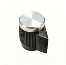 EH71-0K2S, EHC 1/4" Shaft 0.500" Diameter Skirted Pointer Knob w/ Cap (K20)