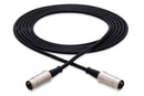 MID-503, Hosa Pro MIDI Cable, Serviceable 5-pin DIN to Same, 3ft