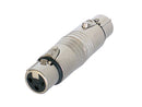 Neutrik NA3FF 3-Pole XLR Female to 3-Pole XLR Female Gender Conversion Adapter