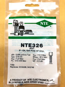 NTE326, 2mA to 9mA @ 60V N Channel JFET Transistor ~ TO-92 (ECG326)