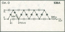 NTE536A/NTE536, 8 Step Quadrupler with Focus Tap ~ 30KV @ 2mA