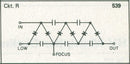 NTE539, 5 Step Tripler with Damper Diode and Focus Tap ~ 30KV @ 2mA