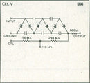 NTE556, 5 Step Tripler w/Damper Diode & Internal Focus Divider Network 30KV@2mA
