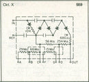 NTE559, 5 Step Tripotential Tripler ~ 28KV @ 2mA