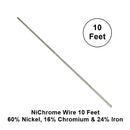 10 Feet of 22AWG Nickel Chromium (NiChrome) Resistance Wire 60% ~ BNC22-10FT