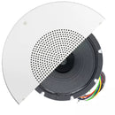 R1810-72, Lowell 8 Inch Dual Cone Speaker with 25/70V Transformer & White Grille