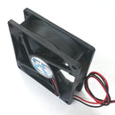 RDH8025S, Ruilian Science 80mm x 80mm x 25mm 12V DC Cooling Fan ~ 35.7 CFM