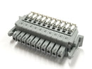 SL-4000-AP-10P, Sato Parts 10 Female Pin Screwless, Latching Terminal Plug