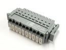 SL-4000-AP-10P, Sato Parts 10 Female Pin Screwless, Latching Terminal Plug