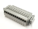 SL-4000-AP-12P, Sato Parts 12 Female Pin Screwless, Latching Terminal Plug