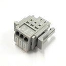 SL-4000-AP-3P, Sato Parts 3 Female Pin Screwless, Latching Terminal Plug