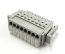 SL-4000-AP-8P, Sato Parts 8 Female Pin Screwless, Latching Terminal Plug