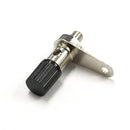 T-16-B, Sato Parts 5.0mm Diameter Black Knob Binding Post for 26-16AWG Wire