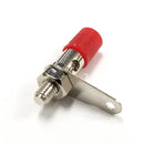 T-16-R, Sato Parts 5.0mm Diameter Red Knob Binding Post for 26-16AWG Wire
