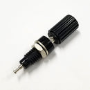 T-3025-B, Sato Parts Black Female Banana & Wire Binding Post