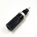T-3025-B, Sato Parts Black Female Banana & Wire Binding Post
