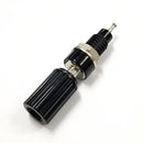 T-3025-B, Sato Parts Black Female Banana & Wire Binding Post