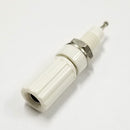 T-3025-W, Sato Parts White Female Banana & Wire Binding Post