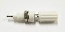 T-3025-W, Sato Parts White Female Banana & Wire Binding Post