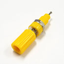 T-3025-Y, Sato Parts Yellow Female Banana & Wire Binding Post