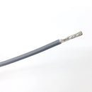 T14-08-100, 100' 14AWG GREY Hi Temp PTFE Insulated Silver Plated 600 Volt Hook-Up Wire